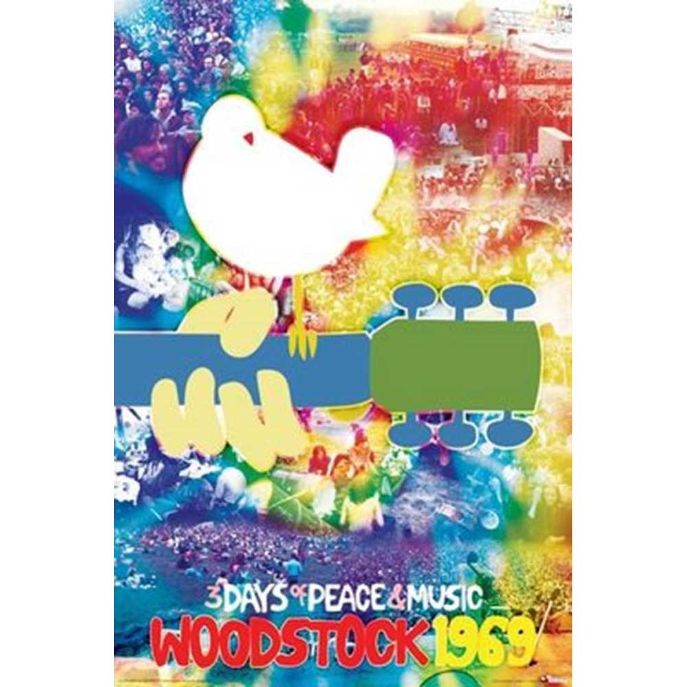WOODSTOCK ウッドストック (映画公開 55周年 ) - Tye Dye / ポスター - PGS
